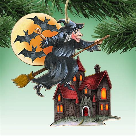 From spooky to stylish: Modern witch decorations for your holiday tree